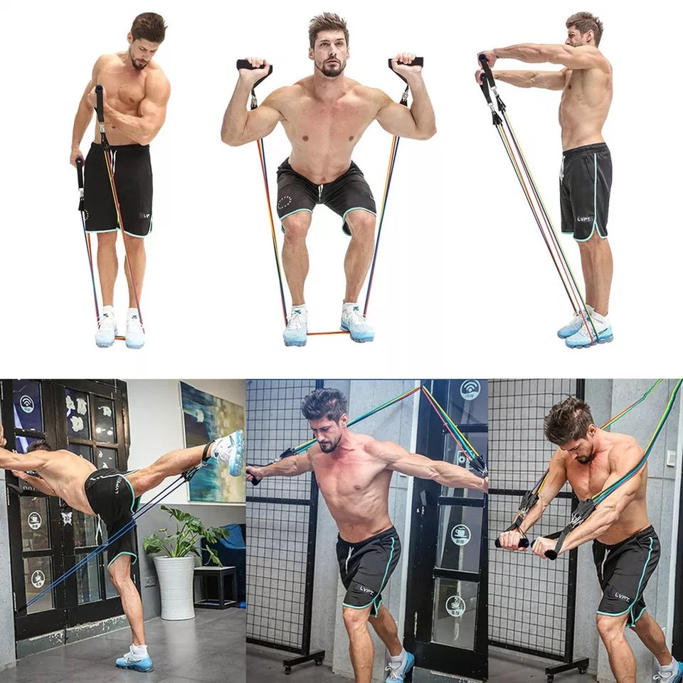 Bodybuilding Resistance Bands - Zabcart