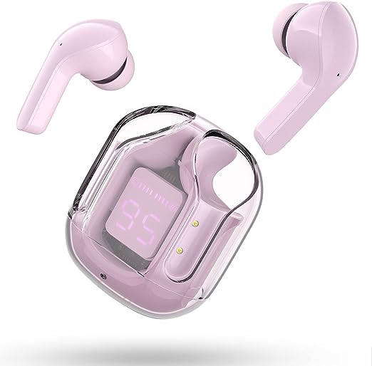 T6 Crystal Wireless Earphones - Zabcart