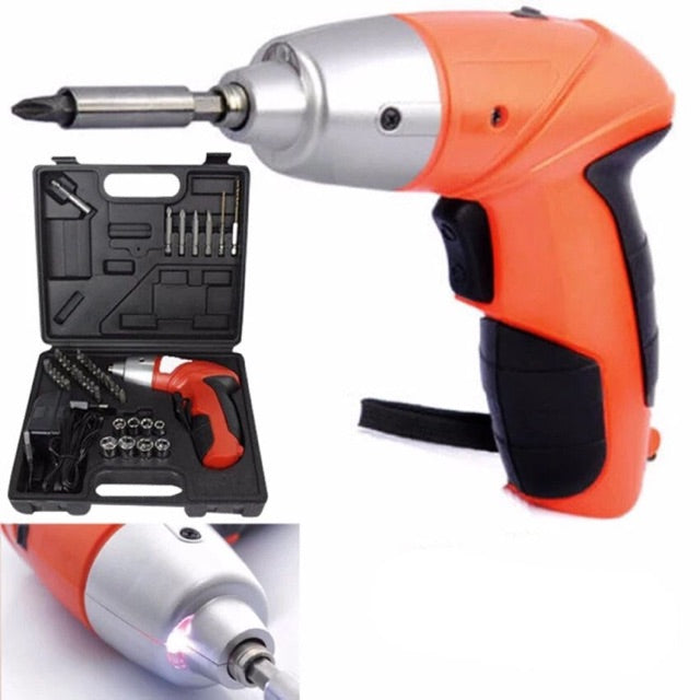 45Pcs Cordless Screwdriver - Zabcart