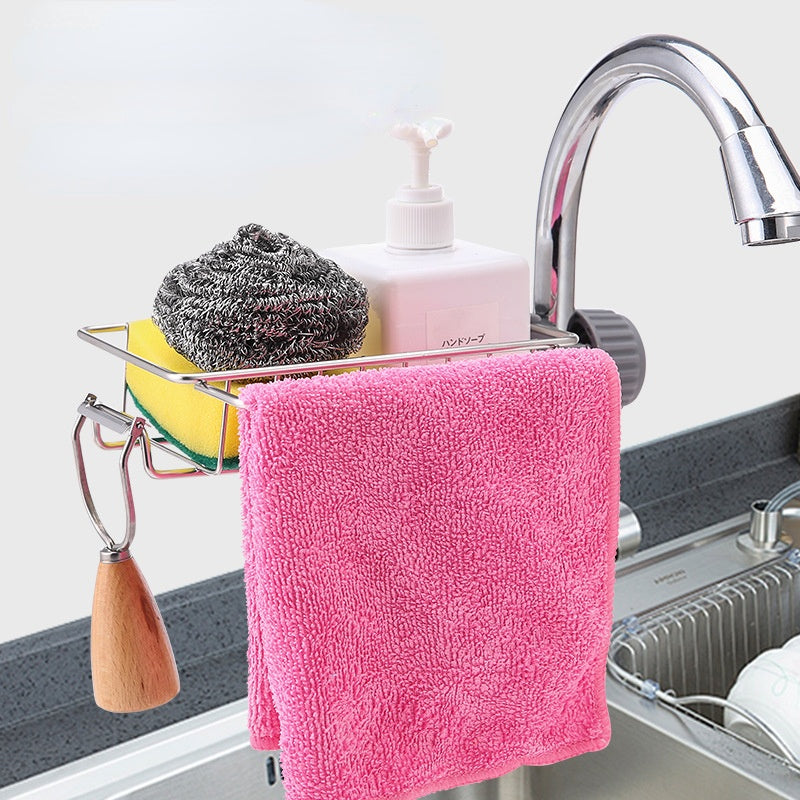 Stainless Steel Faucet Shelf - Zabcart