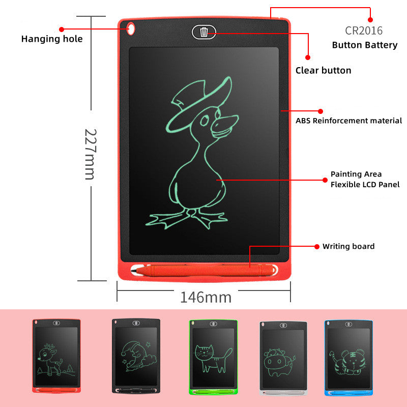 LCD Writing Tablet - Zabcart