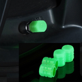 Car Luminous Tire Valve Cap(4 pcs set) - Zabcart