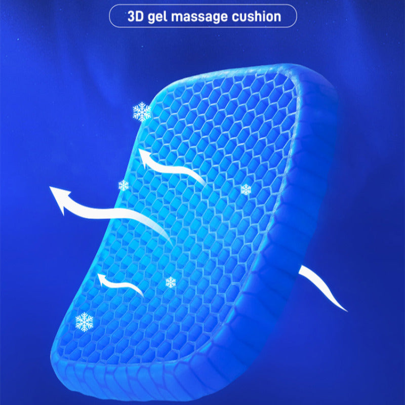 Silicone Ice Pad Insulated Car Seat Cushion - Zabcart