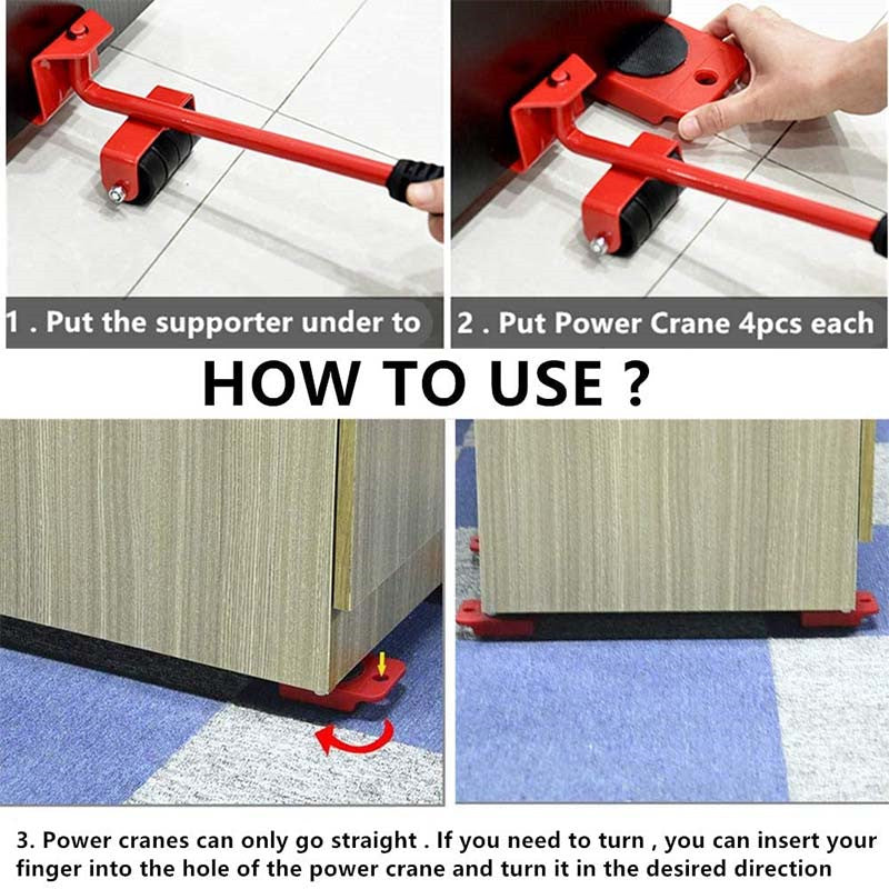 Heavy Duty Furniture Mover - Zabcart