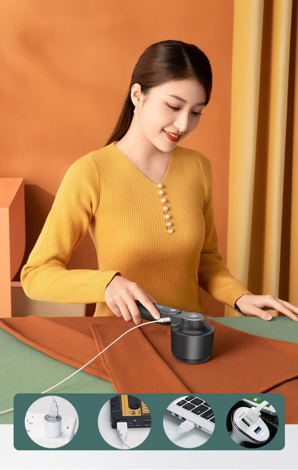 Rechargeable Lint Remover - Zabcart