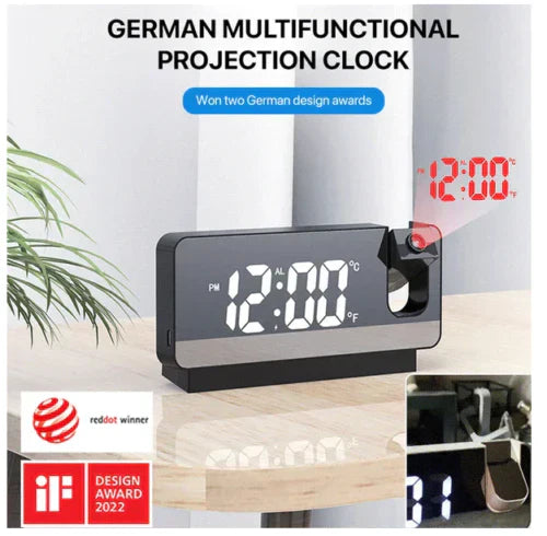 Multi-functional LED Digital Projector Clock - Zabcart
