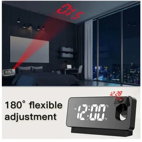Multi-functional LED Digital Projector Clock - Zabcart