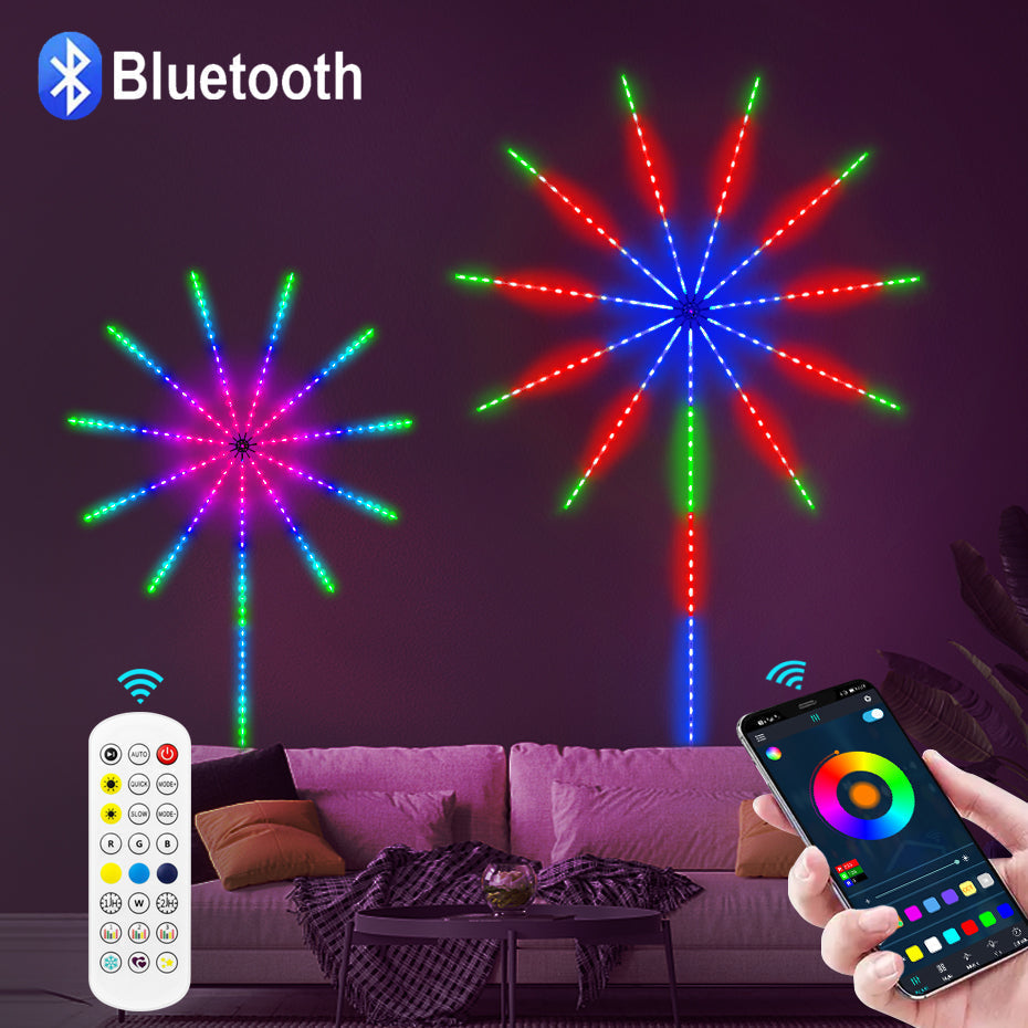 Smart Firework LED Lights - Zabcart