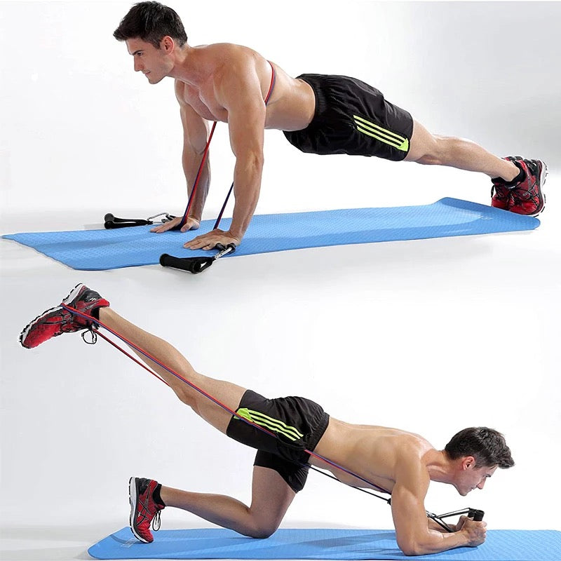Bodybuilding Resistance Bands - Zabcart