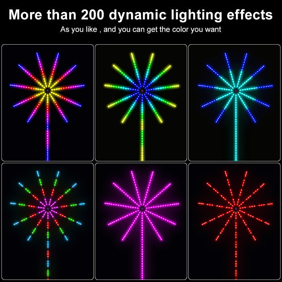 Smart Firework LED Lights - Zabcart
